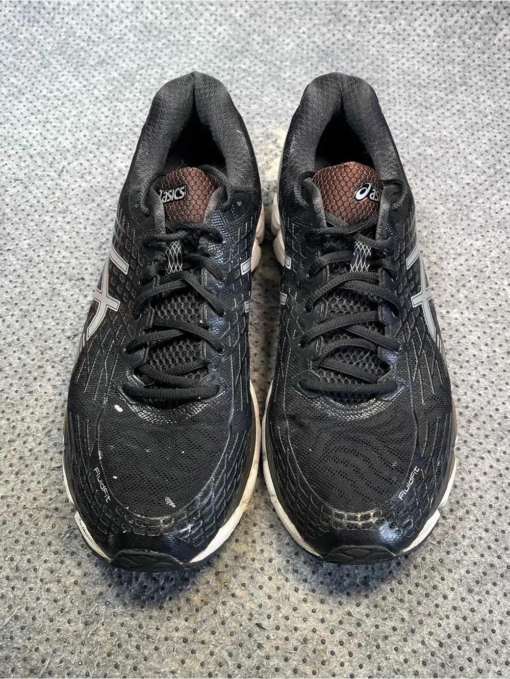 Asics Gel-Nimbus Black Running Shoes Size 12.5 Men’s